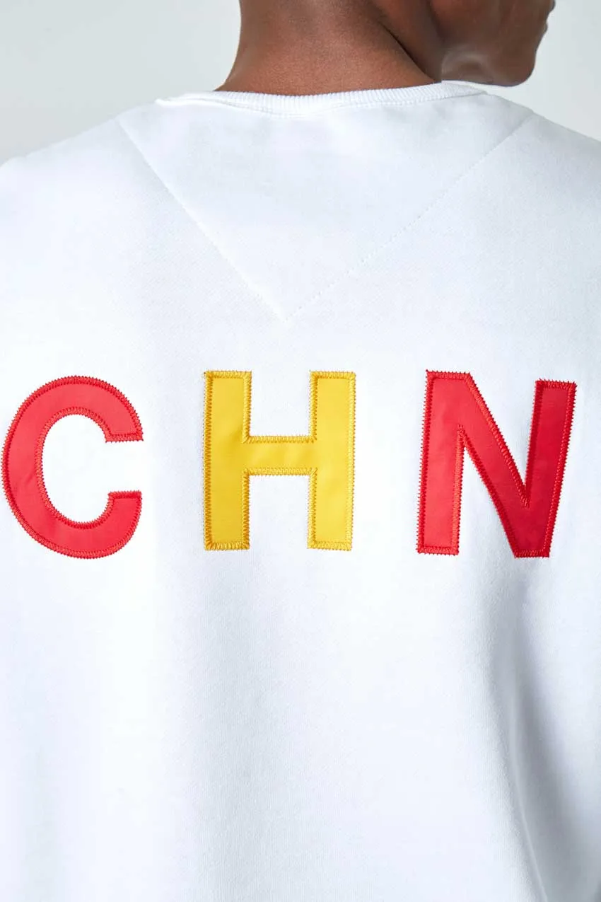 Homage Classic Fit Sweatshirt - China - White sold by Mondetta product image thumbnail 3