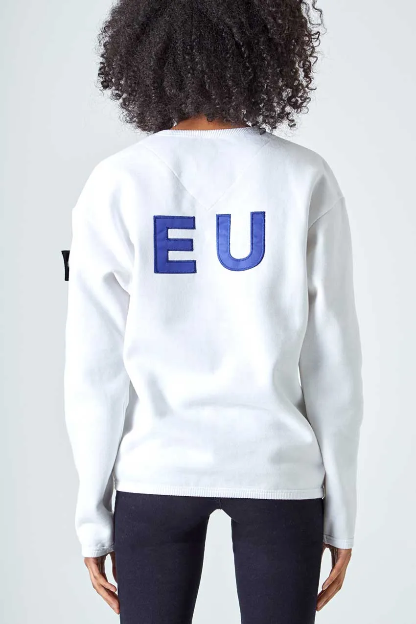 Unity Women's Modern Fit Sweatshirt - EU - White sold by Mondetta product image thumbnail 2