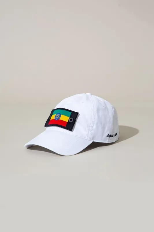 Heads Up Baseball Hat - White sold by Mondetta