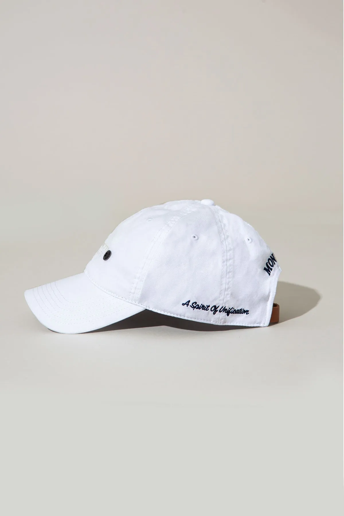 Heads Up Baseball Hat - White sold by Mondetta product image thumbnail 3