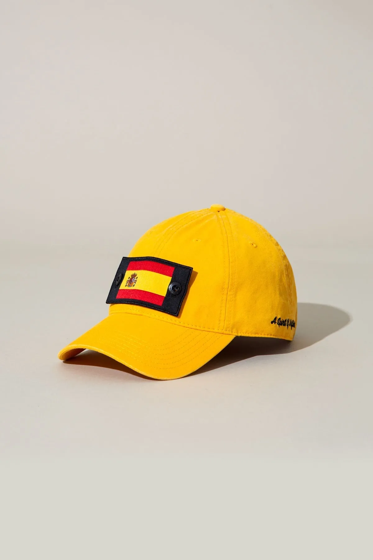 Heads Up Baseball Hat - Gold sold by Mondetta