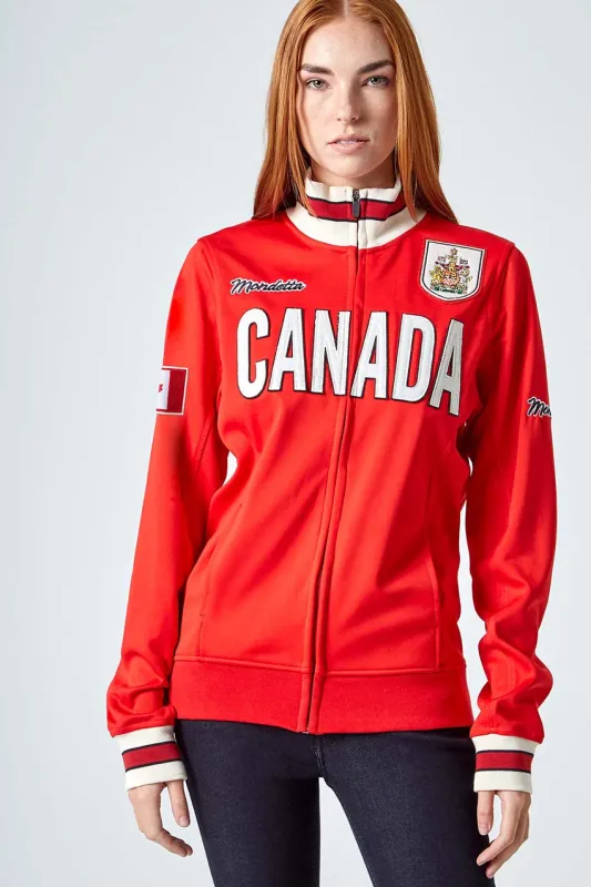 Pitch Track Jacket - Maple Red-Canada sold by Mondetta