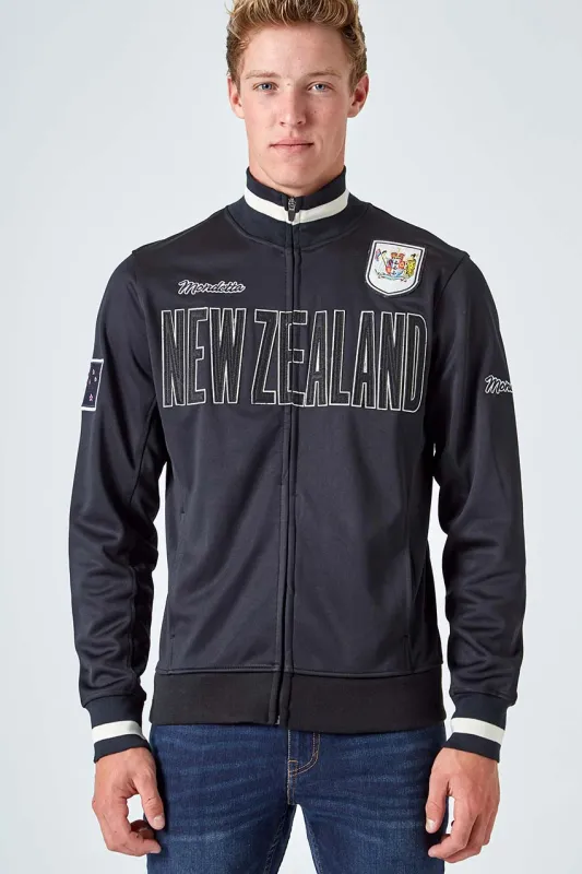 Pitch Track Jacket - Black-New Zealand sold by Mondetta