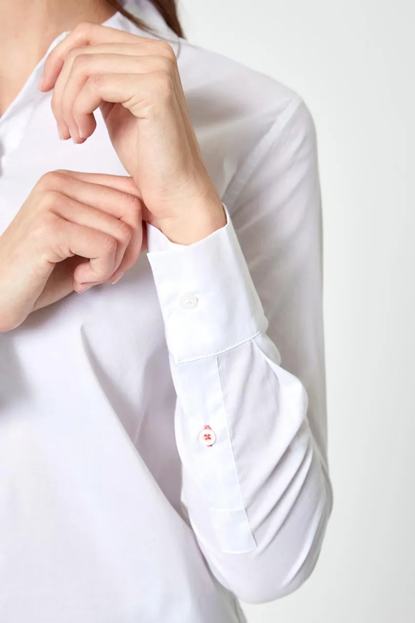 Impression Fitted Dress Shirt - White sold by Mondetta product image thumbnail 5