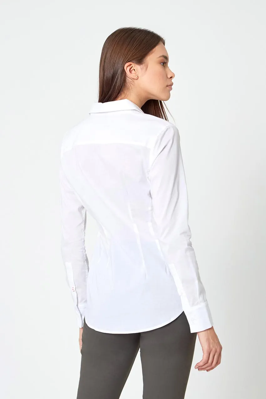 Impression Fitted Dress Shirt - White sold by Mondetta product image thumbnail 2