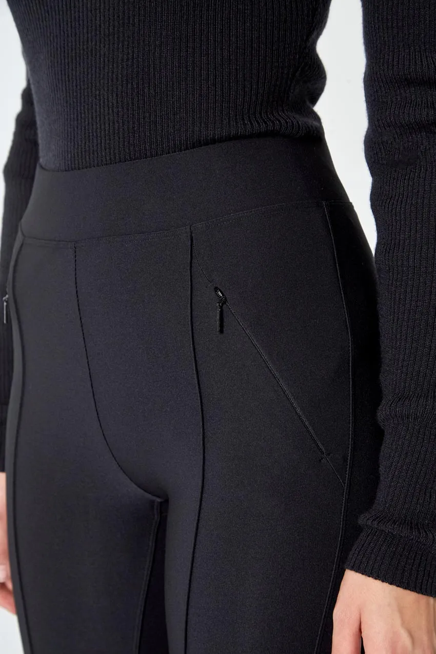 Distinctive Sustainable Mid-Rise Skinny Pant - Black sold by Mondetta product image thumbnail 3