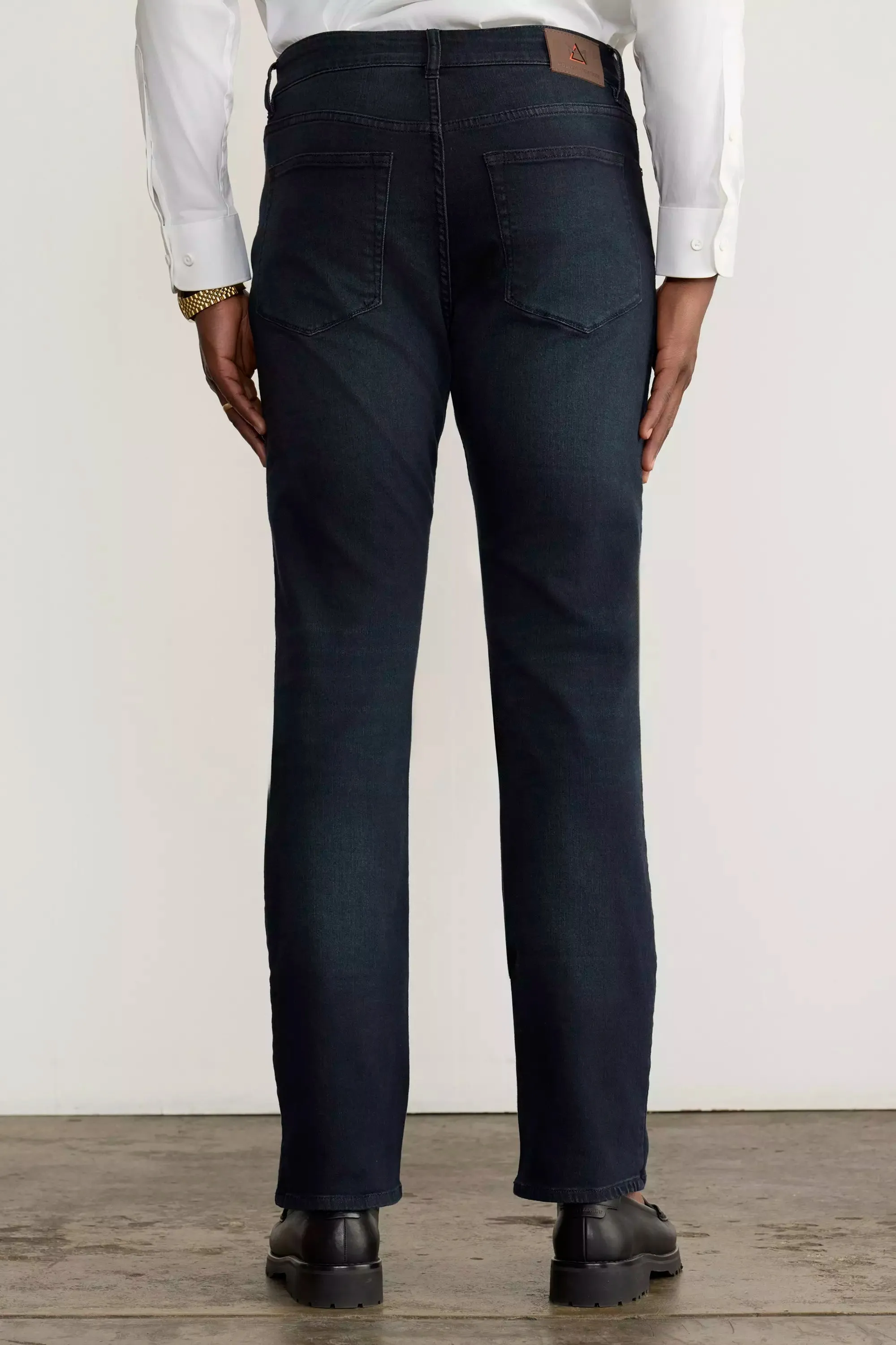 PerformFit Navigate Slim Dark Indigo Jeans - Indigo sold by Mondetta product image thumbnail 5