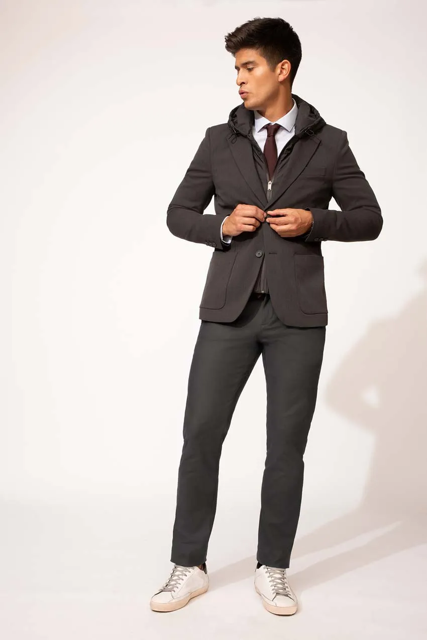 Acumen Slim Twill Pant - Dark Forest sold by Mondetta product image thumbnail 2