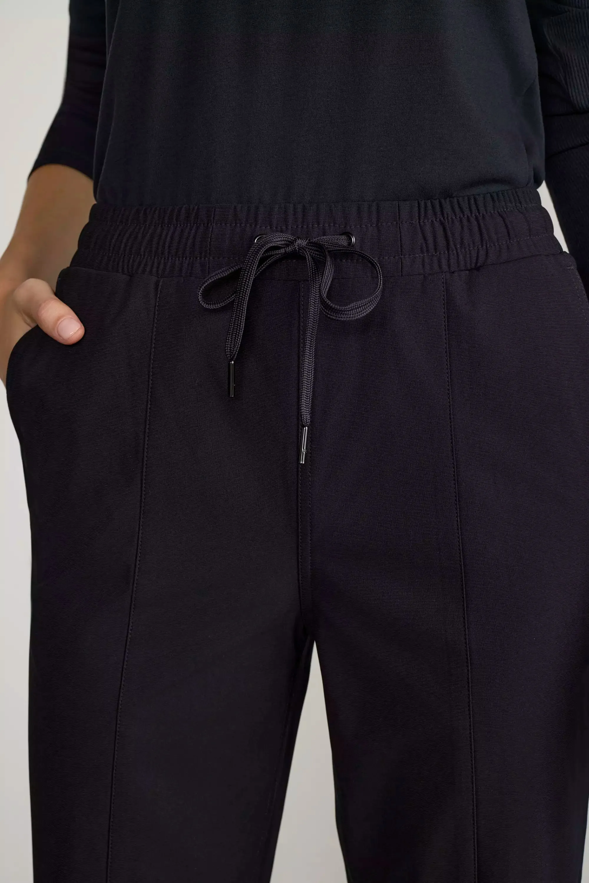 Limitless Roll Cuff Clean Cut Jogger - Black sold by Mondetta product image thumbnail 3