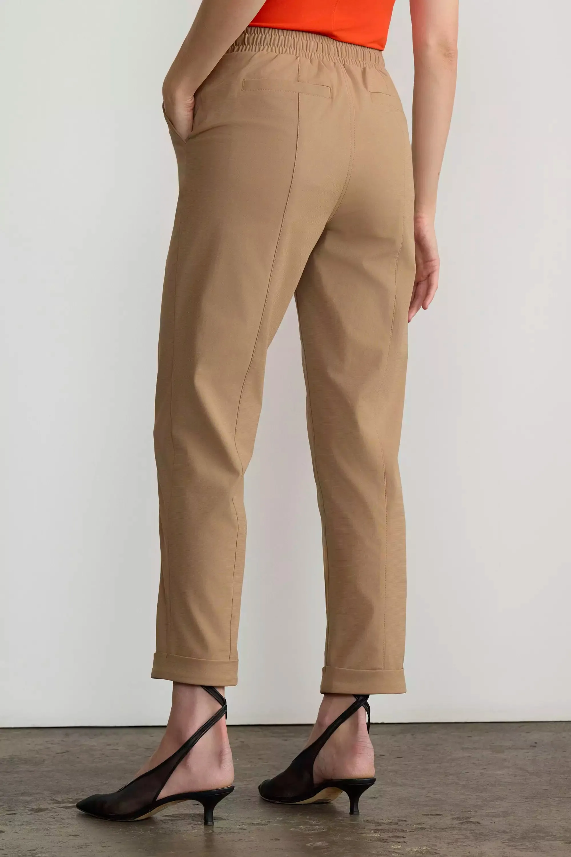 Limitless Roll Cuff Clean Cut Jogger - Tiger's Eye sold by Mondetta product image thumbnail 4