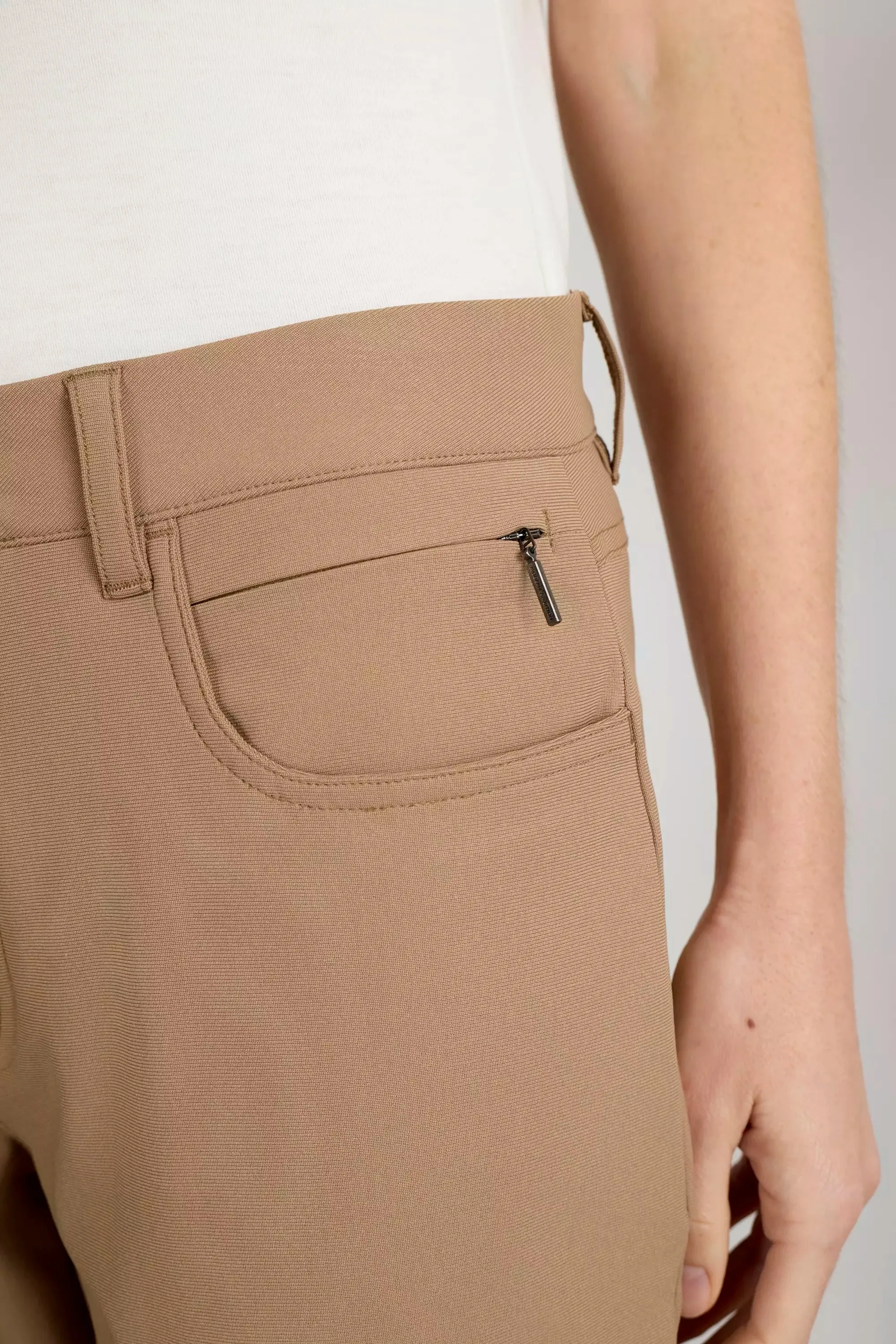 Limitless Mid-Rise Straight Leg Pant - Tiger's Eye sold by Mondetta product image thumbnail 3