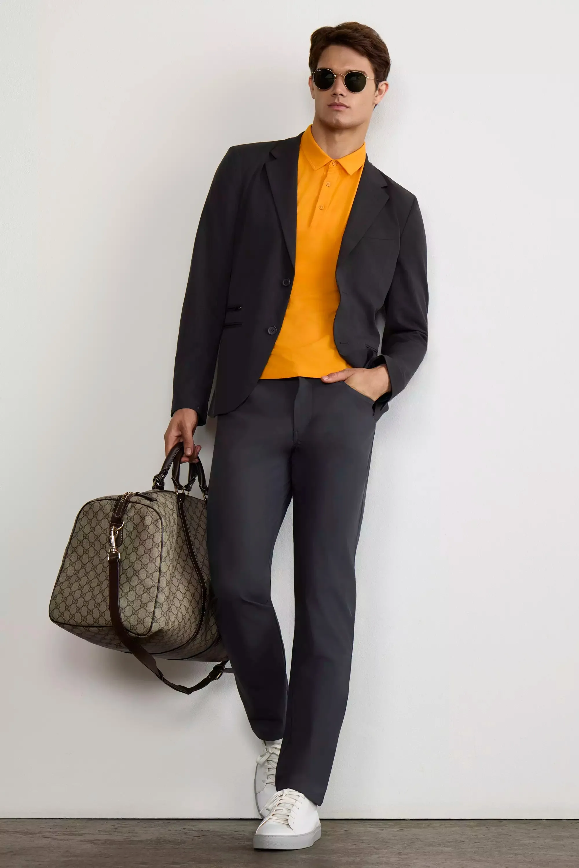 Limitless Denim-Look Slim Pant - Asphalt sold by Mondetta product image thumbnail 4