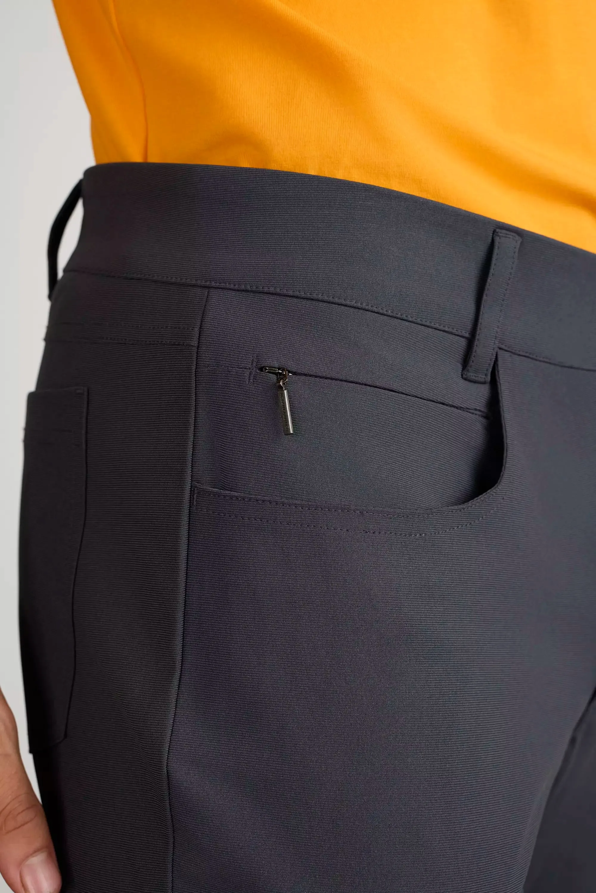 Limitless Denim-Look Slim Pant - Asphalt sold by Mondetta product image thumbnail 3