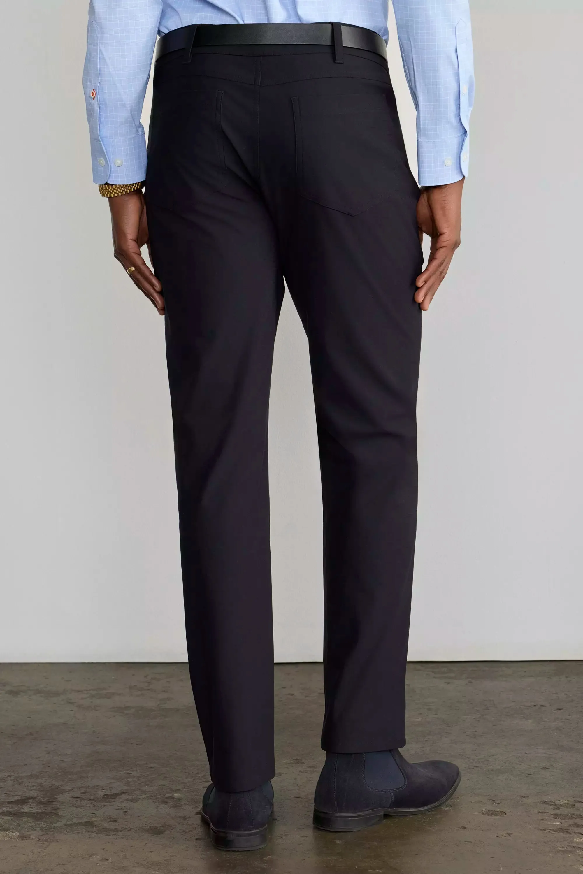 Limitless Denim-Look Slim Pant - Black sold by Mondetta product image thumbnail 3