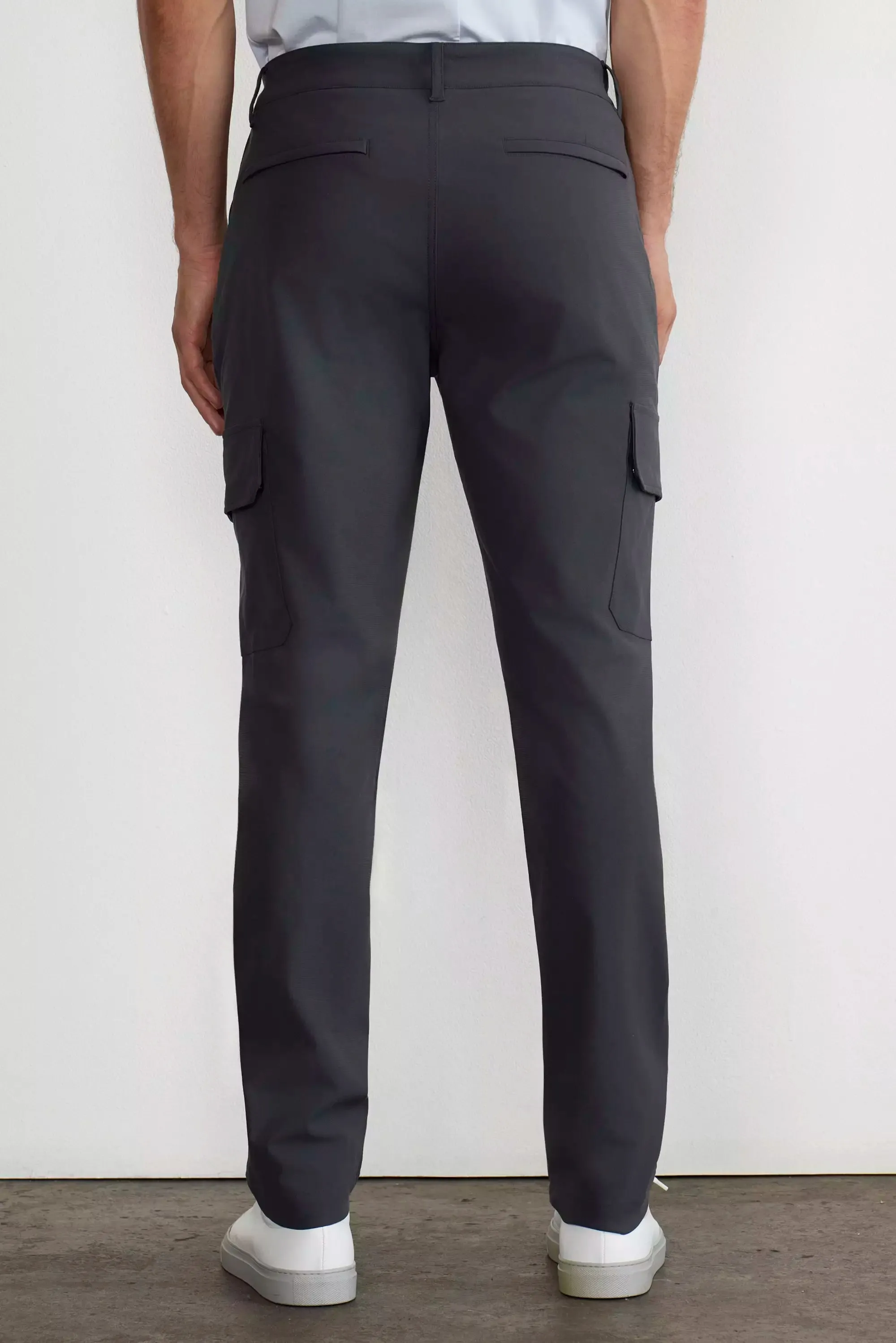 Limitless Slim Cargo Pant - Asphalt sold by Mondetta product image thumbnail 3