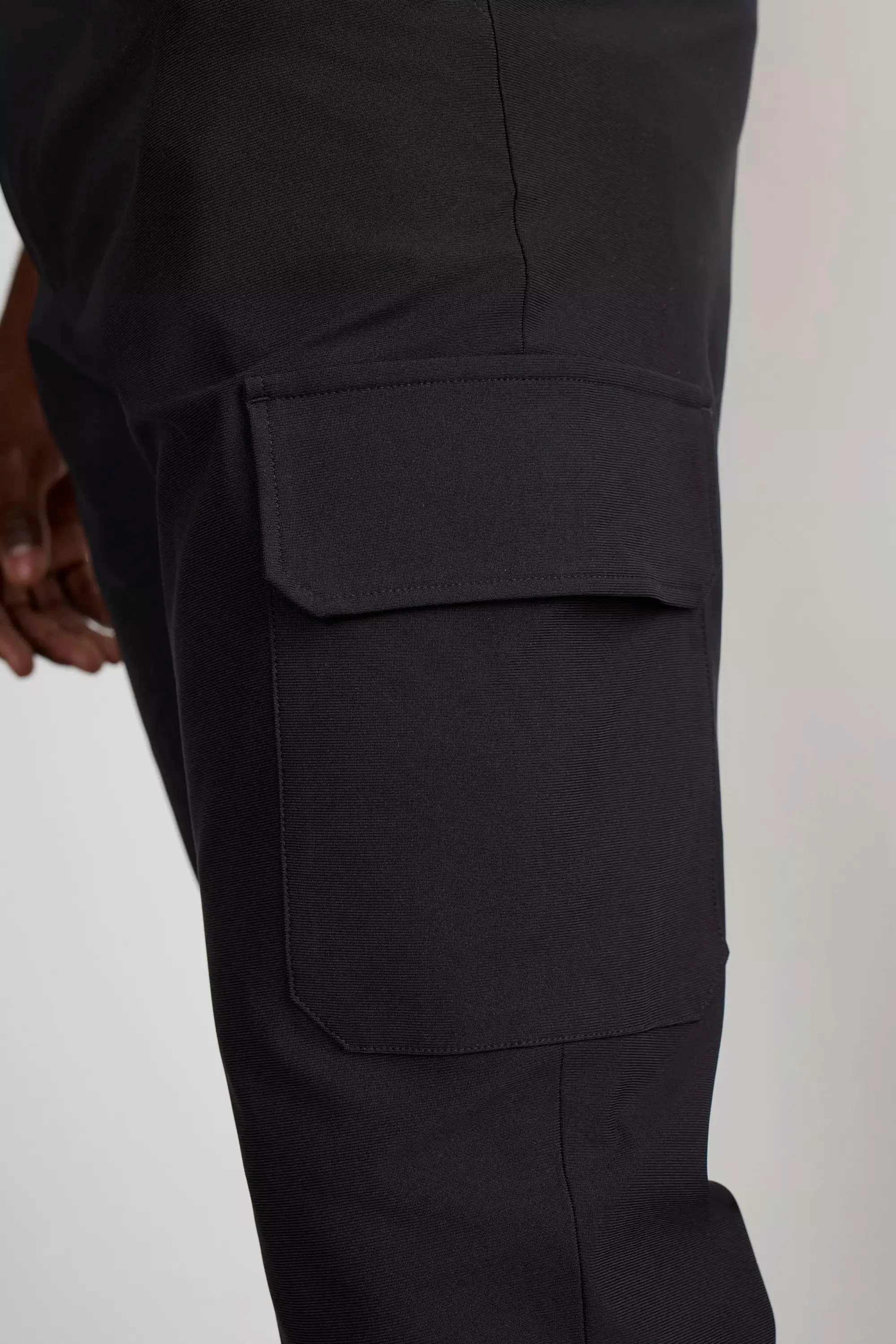 Limitless Slim Cargo Pant - Black sold by Mondetta product image thumbnail 4