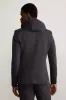 Tenacity Twill Blazer with Removable Hooded Fooler - Wayward Grey sold by Mondetta