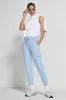 The Stretch GRS Certified Recycled Poly Cargo Jogger - Blue Fog sold by Mondetta