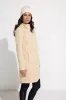Women’s Long Softshell Jacket - Oat Milk sold by Mondetta