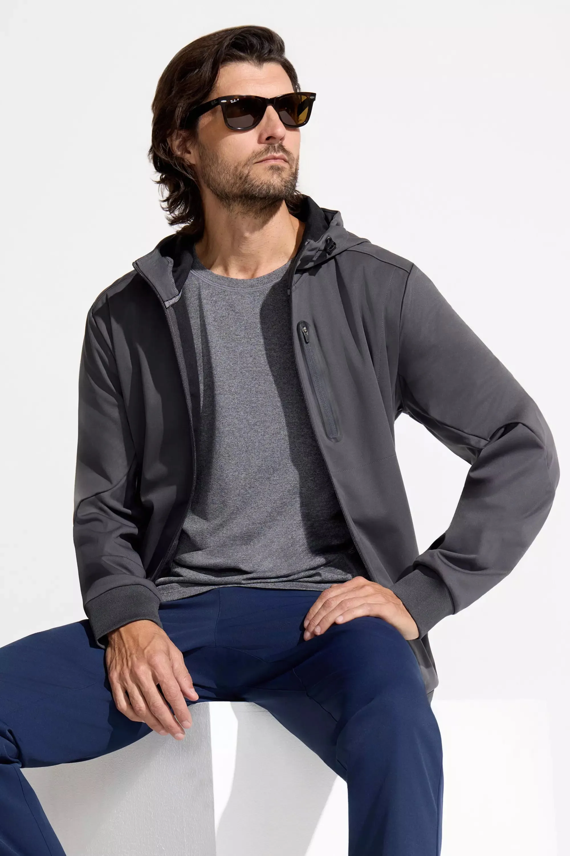 Axiom Protection Jacket - Charcoal sold by Mondetta