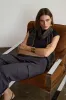 Expression Sleeveless Mock Neck Top - Black sold by Mondetta