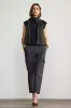 Expression Sleeveless Mock Neck Top - Black sold by Mondetta
