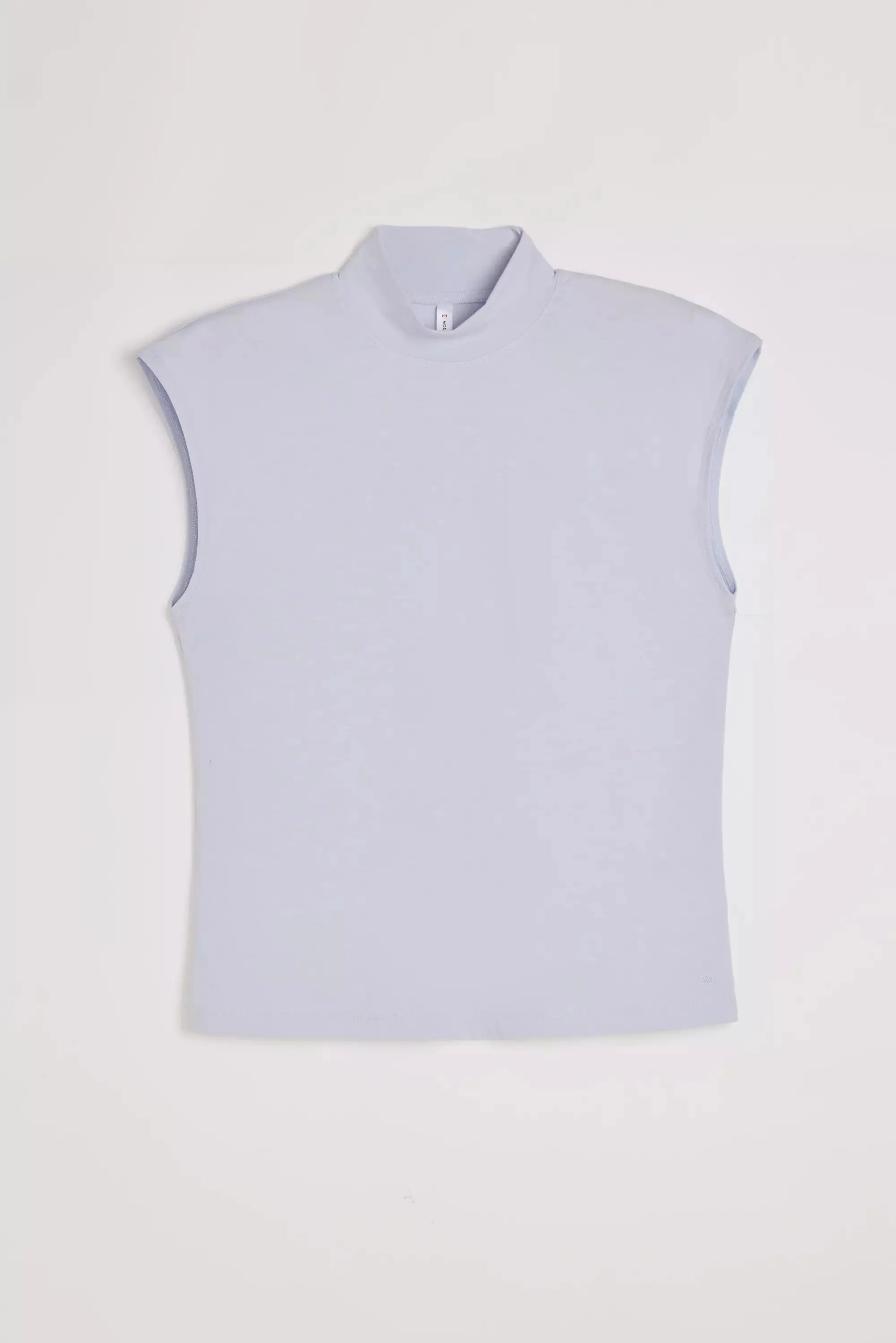 Expression Sleeveless Mock Neck Top - Halogen Blue sold by Mondetta product image thumbnail 5