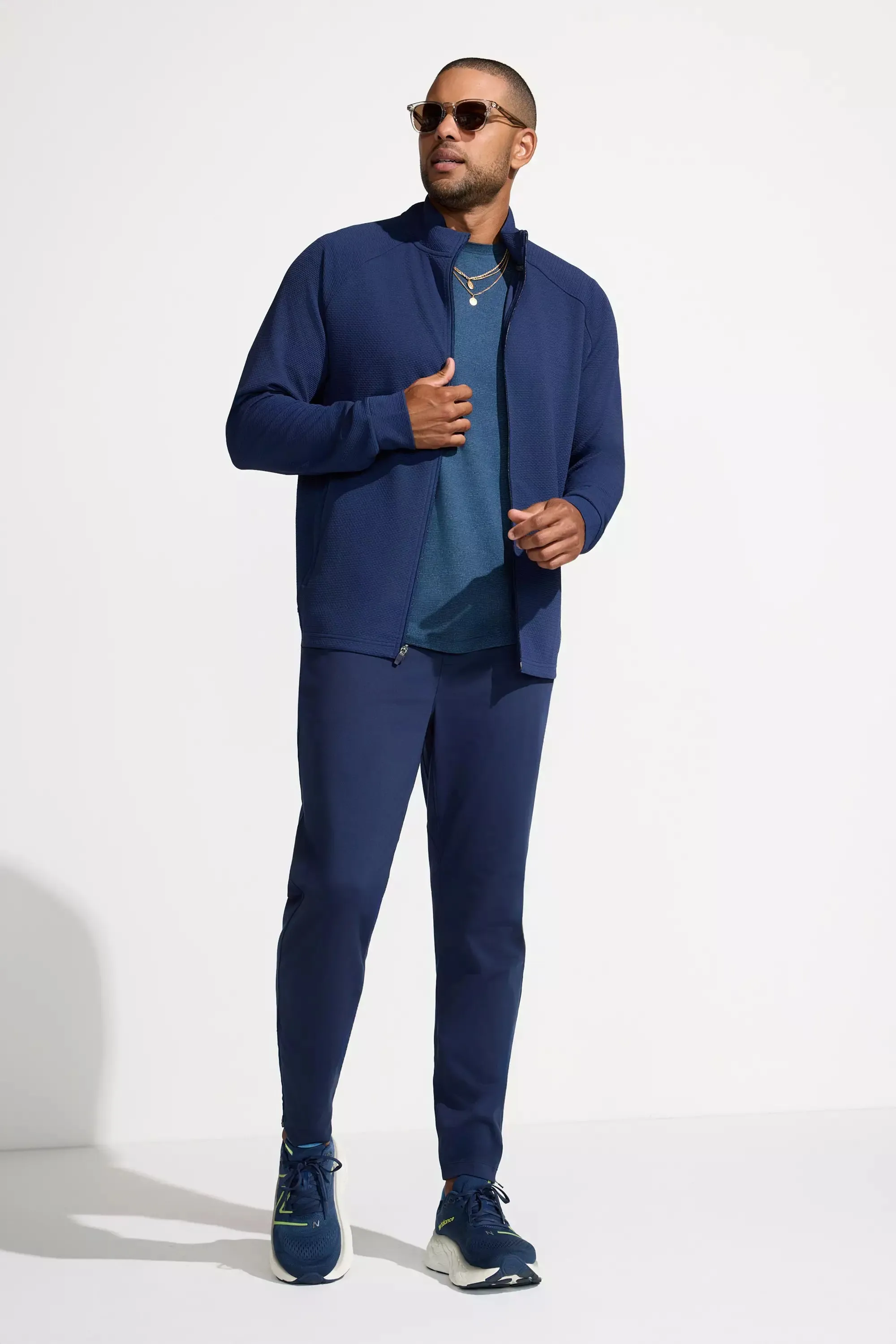 The Everyday Commute GRS Certified Recycled Poly Jacket - Naval Academy sold by Mondetta