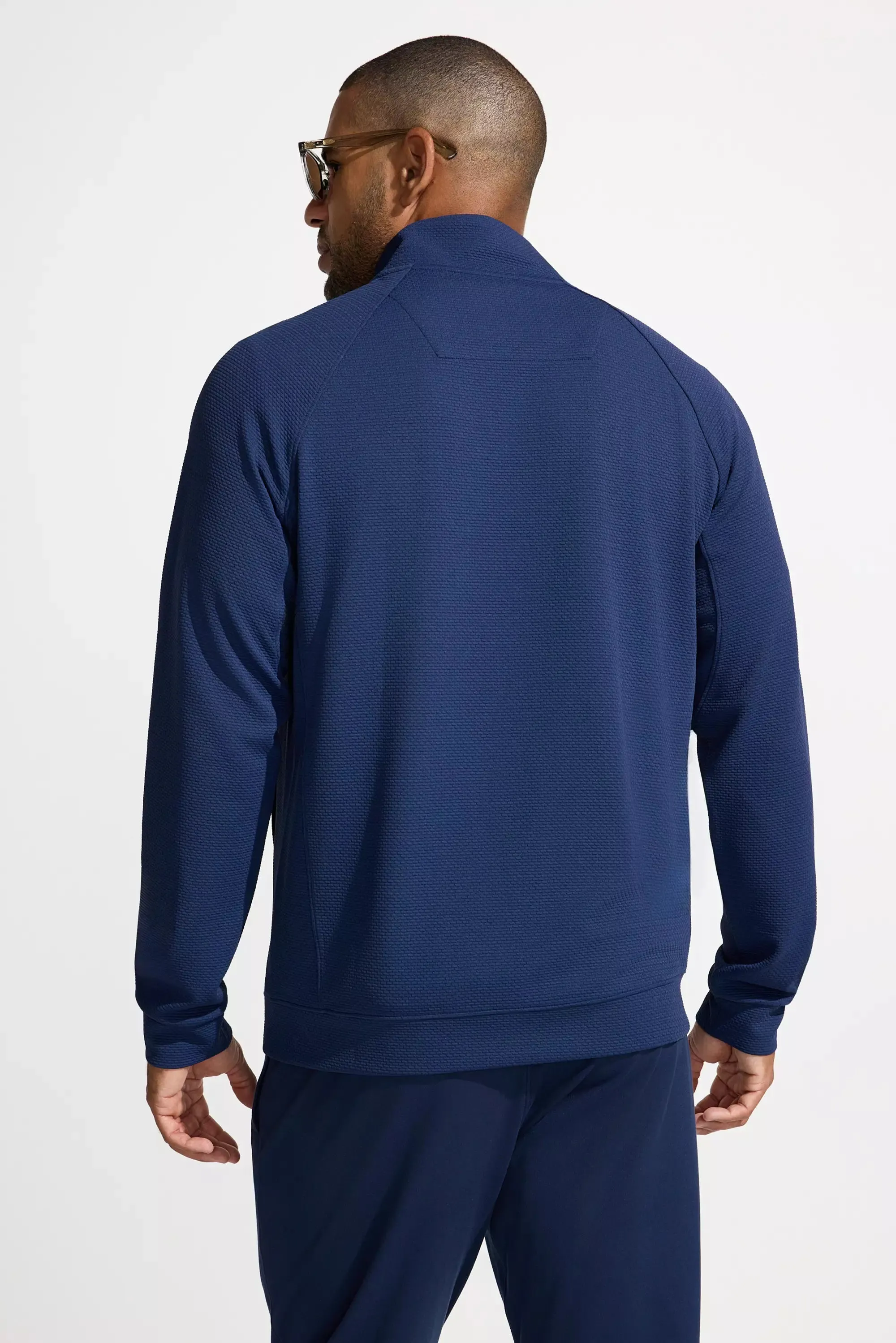 The Everyday Commute GRS Certified Recycled Poly Jacket - Naval Academy sold by Mondetta product image thumbnail 3