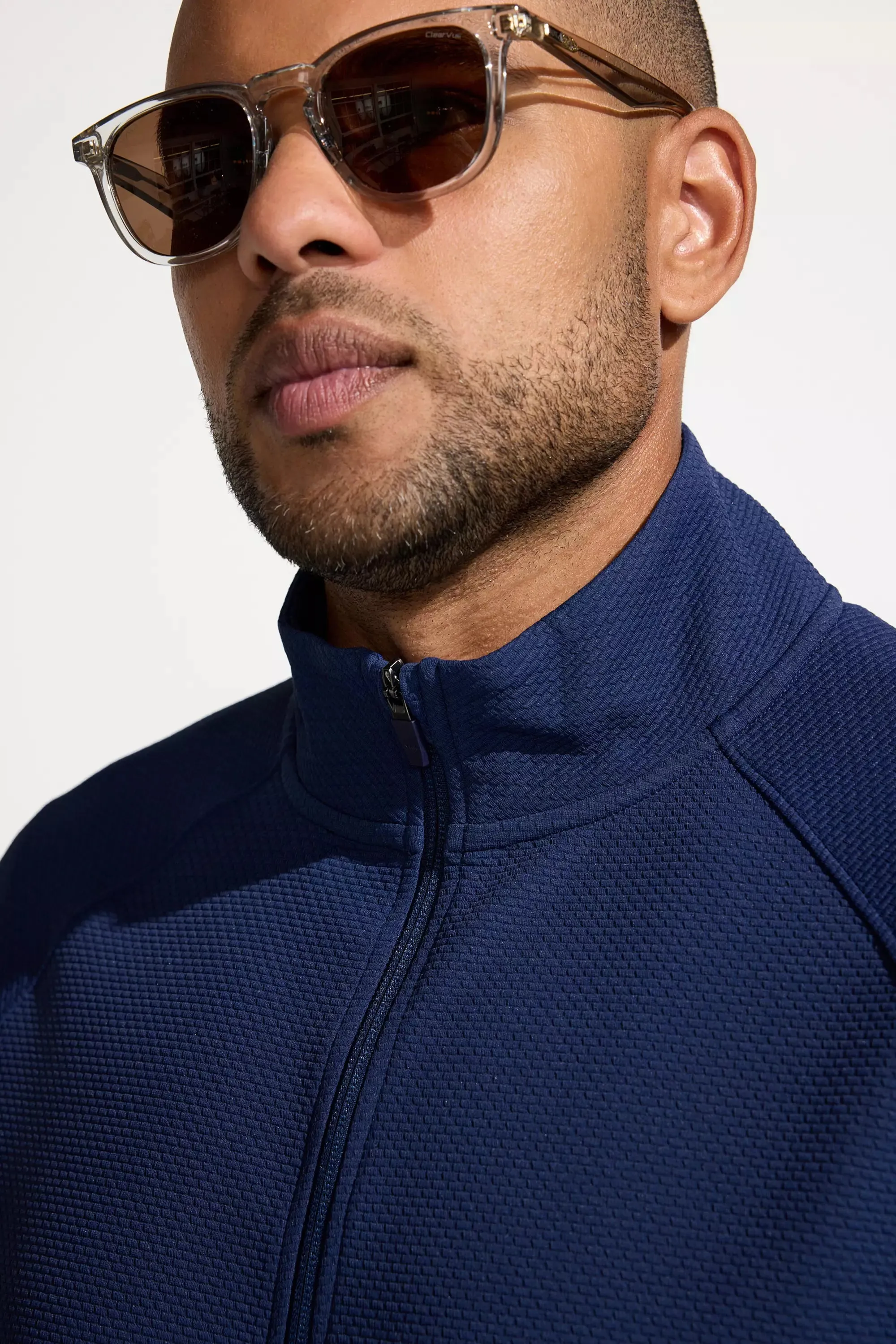 The Everyday Commute GRS Certified Recycled Poly Jacket - Naval Academy sold by Mondetta product image thumbnail 5