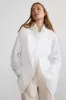 Suitable Oversized Cargo Shirt - Bright White sold by Mondetta