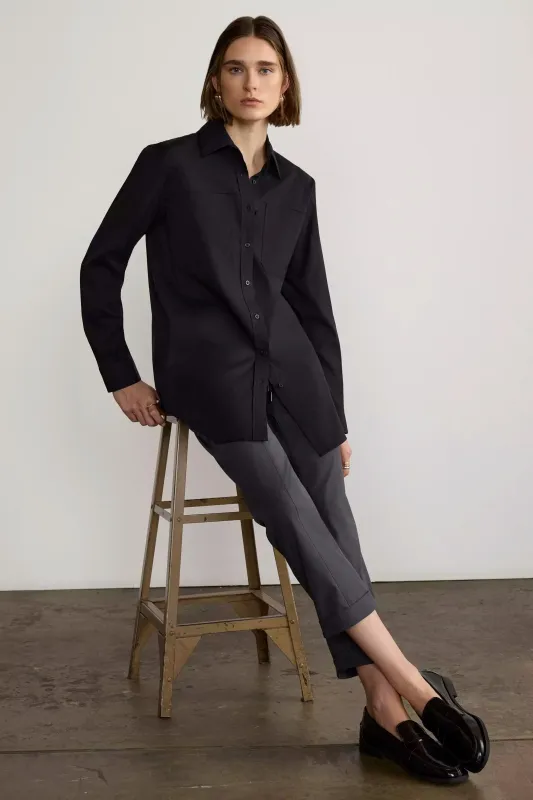 Suitable Oversized Cargo Shirt - Black sold by Mondetta