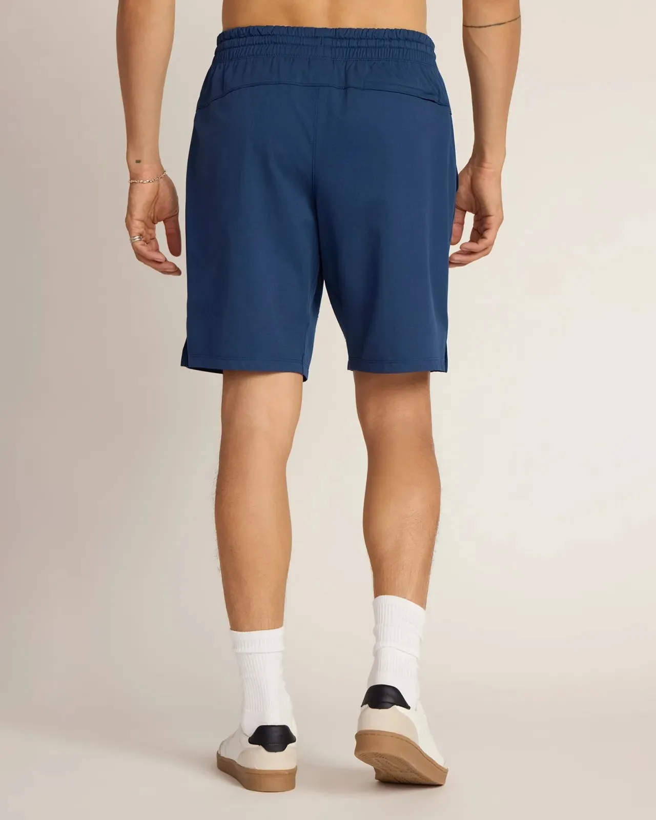 The Active Stretch GRS Certified Recycled Poly 9" Short - Naval Academy sold by Mondetta product image thumbnail 5