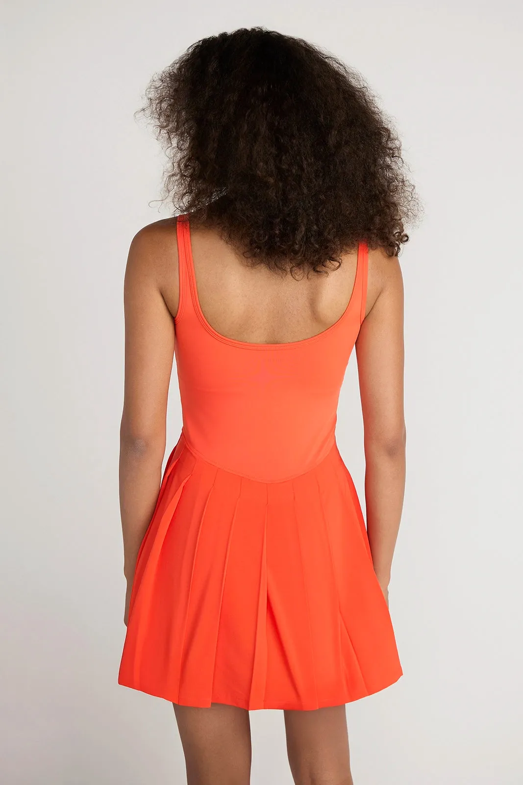 The Breathable GRS Certified Recycled Poly 3-in-1 Tennis Dress - Grenadine sold by Mondetta product image thumbnail 5