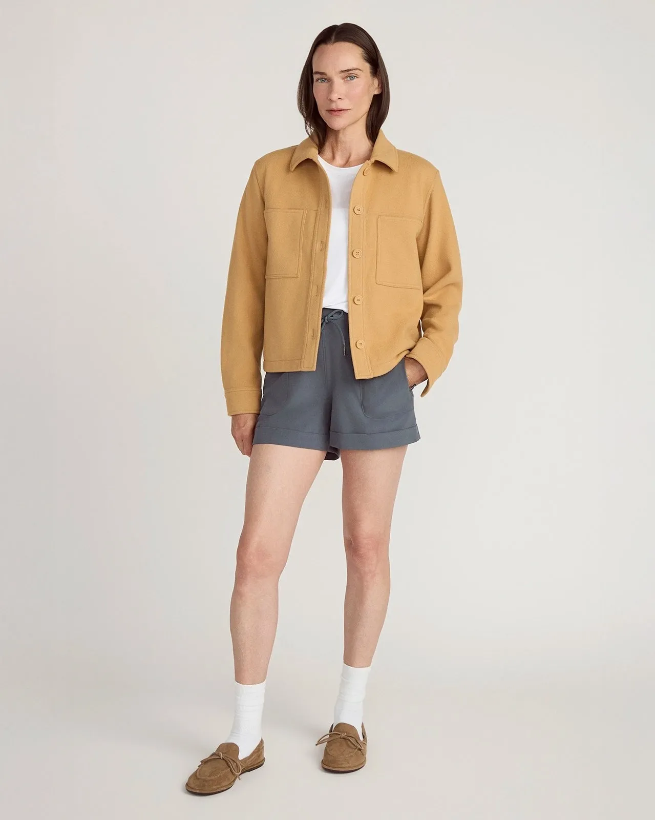 The Adventure Lightweight GRS Certified Recycled Poly 3.5" Short - Dark Slate sold by Mondetta product image thumbnail 2