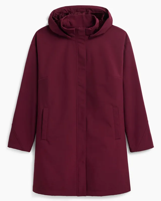 The Wind + Water-Resistant GRS Certified Recycled Poly Jacket - Port Royale sold by Mondetta