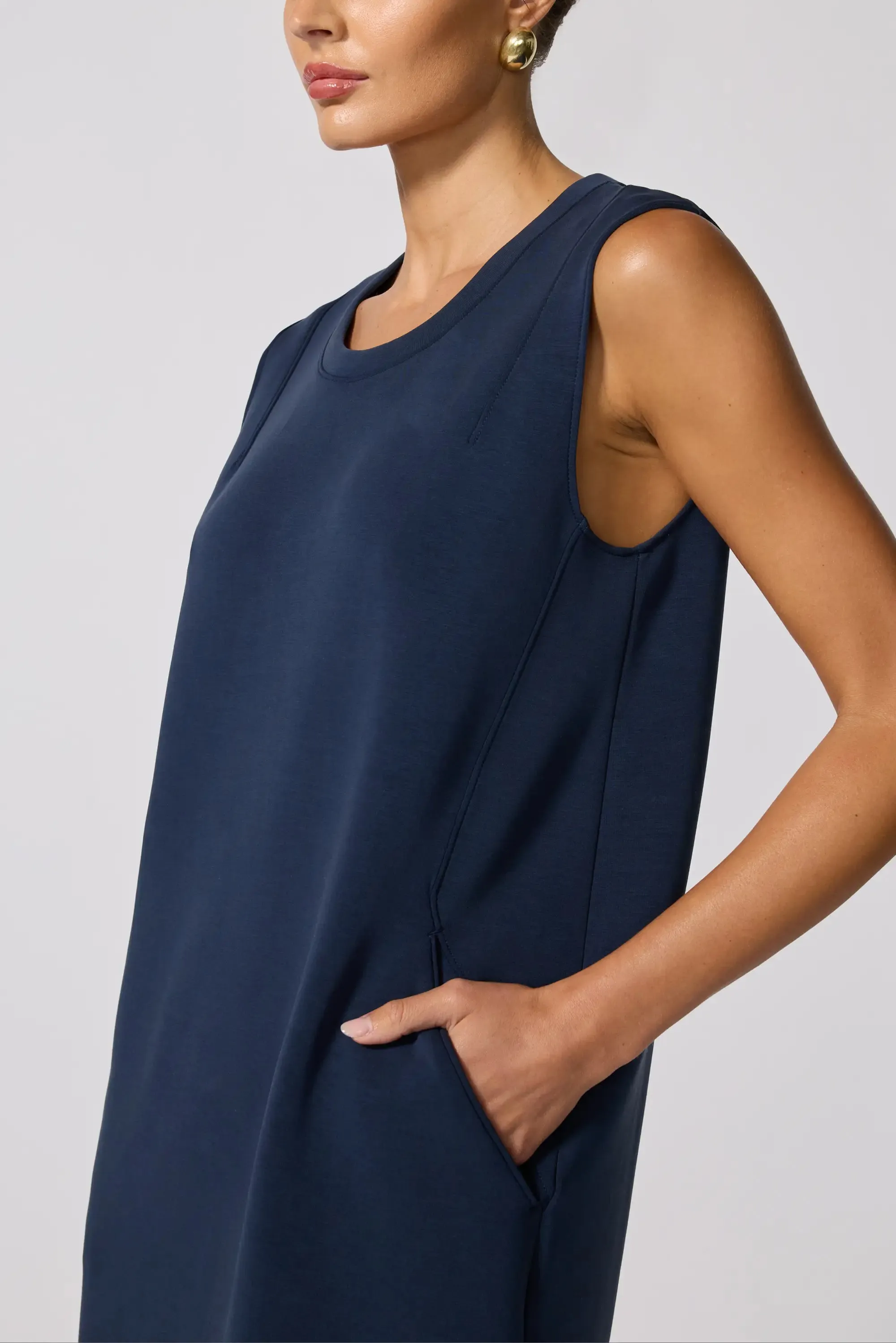 Dreamweave Dress - Navy Blazer sold by Mondetta product image thumbnail 4