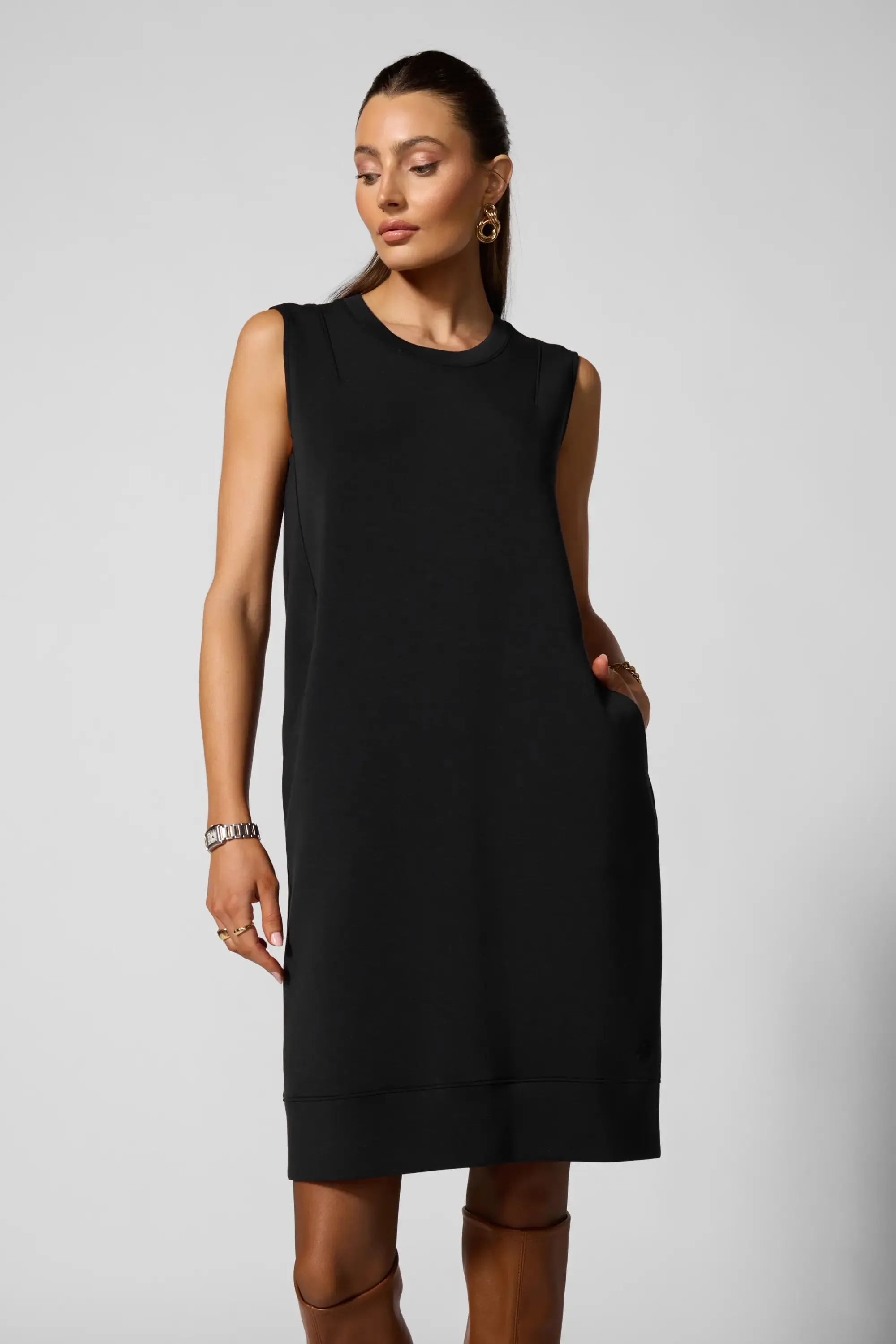 Dreamweave Dress - Black sold by Mondetta