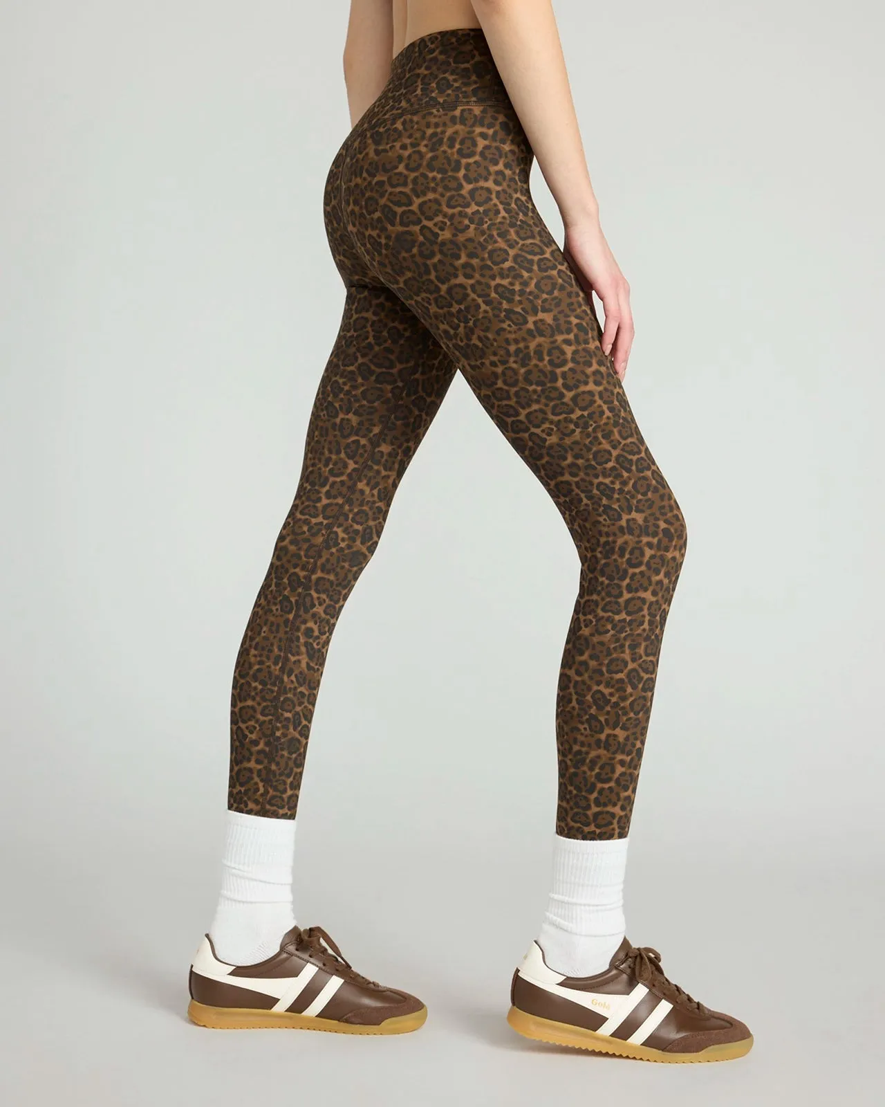 The Active GRS Certified Recycled Poly Printed Legging - Leopard Print sold by Mondetta product image thumbnail 2