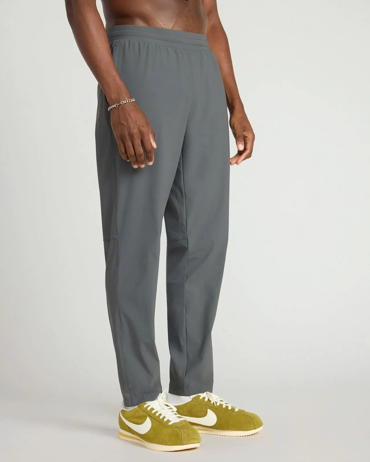 The Active Stretch GRS Certified Recycled Nylon Jogger - Volcanic Ash sold by Mondetta product image thumbnail 4