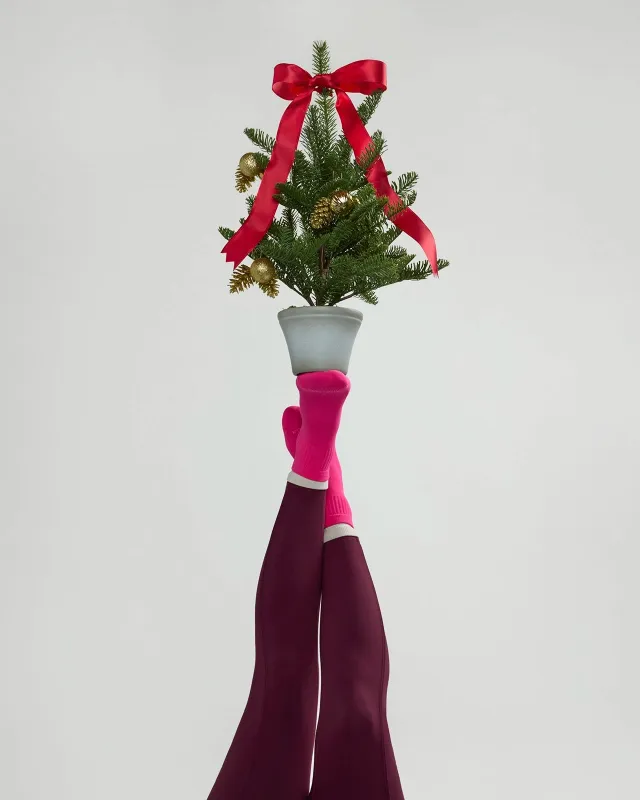 The Active Half-Moon Power Mesh GRS Certified Recycled Poly Legging - Deep Wine Red sold by Mondetta