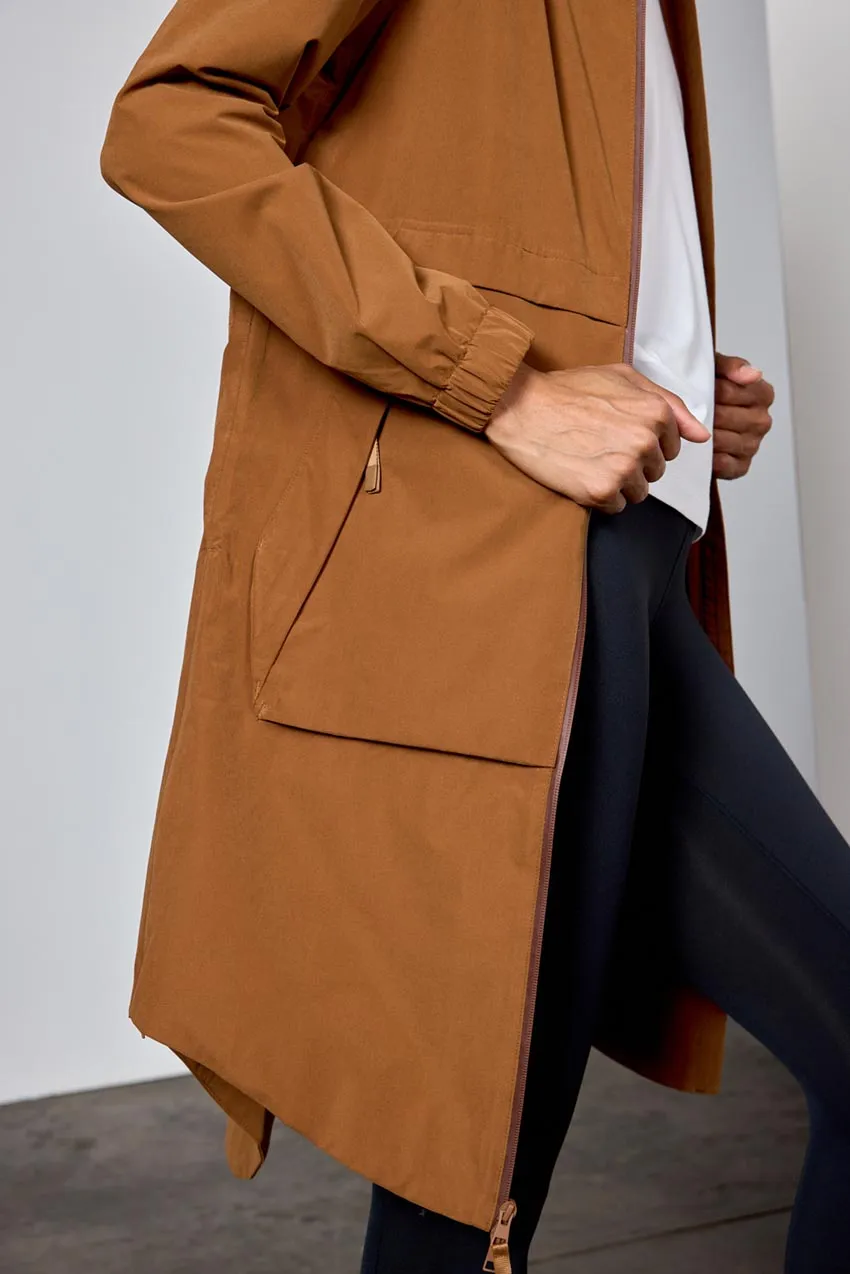 Navigate Recycled Polyester Sueded Waterproof Rain Jacket sold by MPG product image thumbnail 5