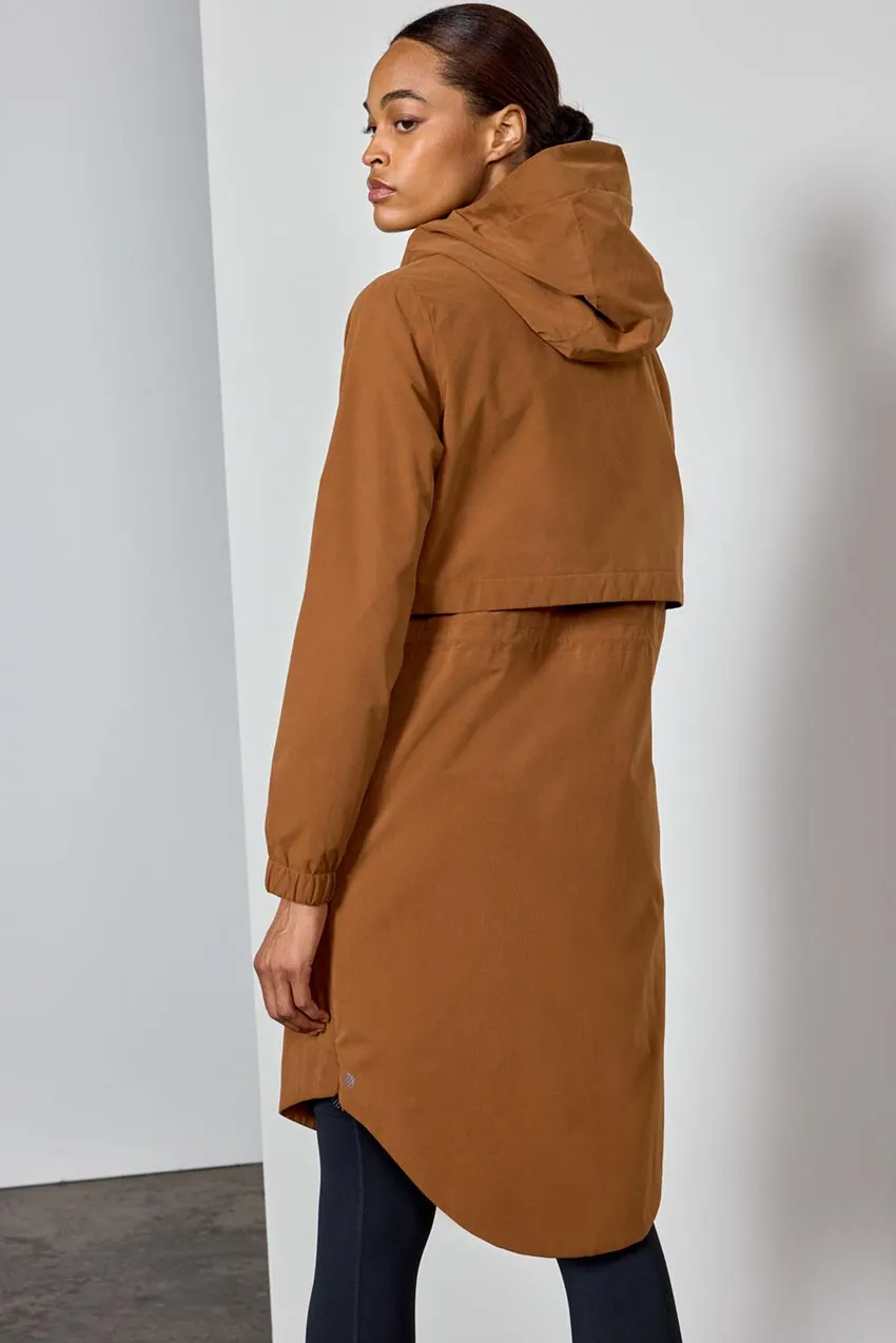 Navigate Recycled Polyester Sueded Waterproof Rain Jacket sold by MPG product image thumbnail 4