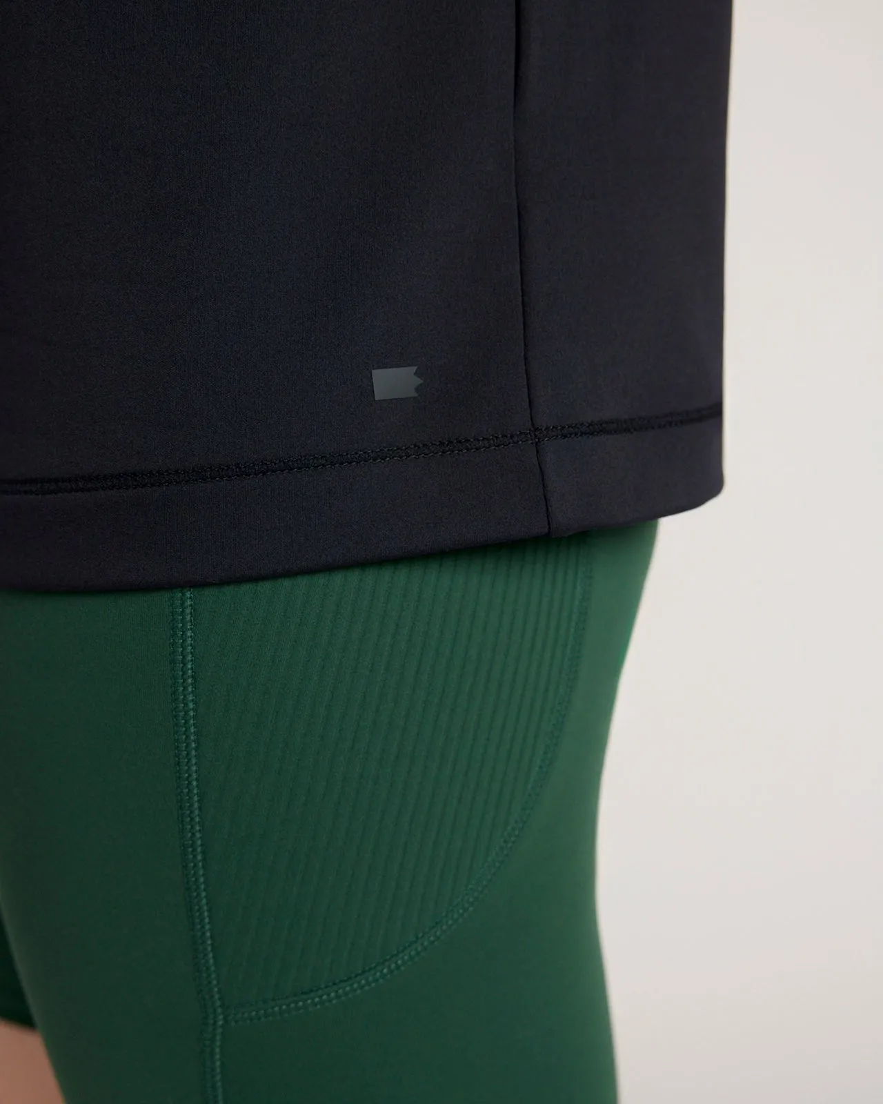 The Active Soft GRS Recycled Nylon T-Shirt - Black sold by Mondetta product image thumbnail 4