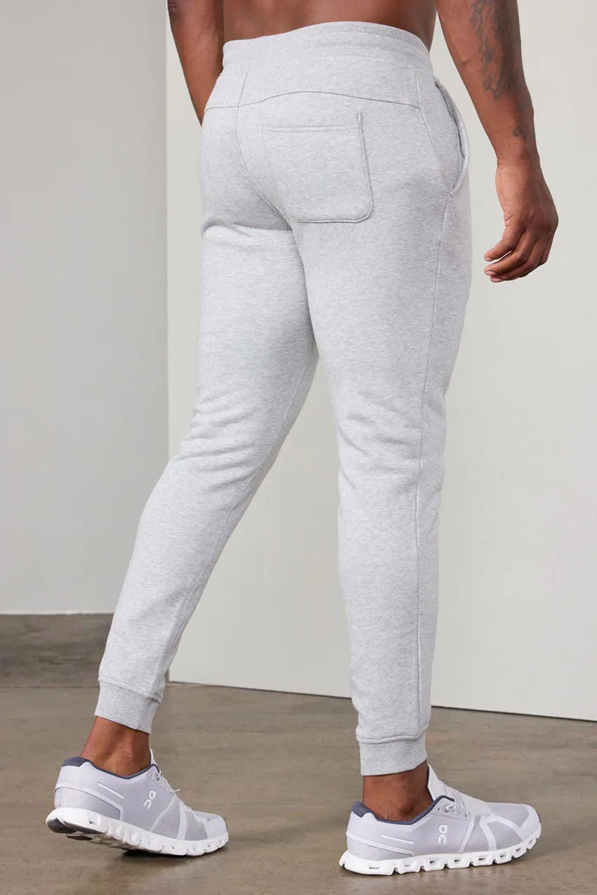 Comfort Men's Fleece Jogger - Htr Concrete sold by MPG product image thumbnail 3