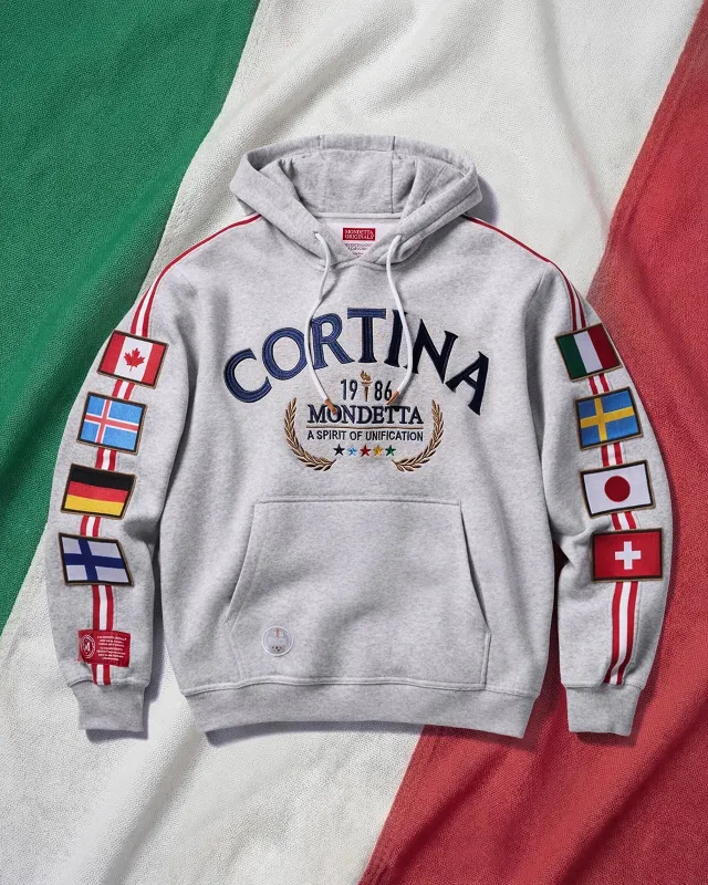 The Cortina Hoodie - Htr Grey sold by Mondetta