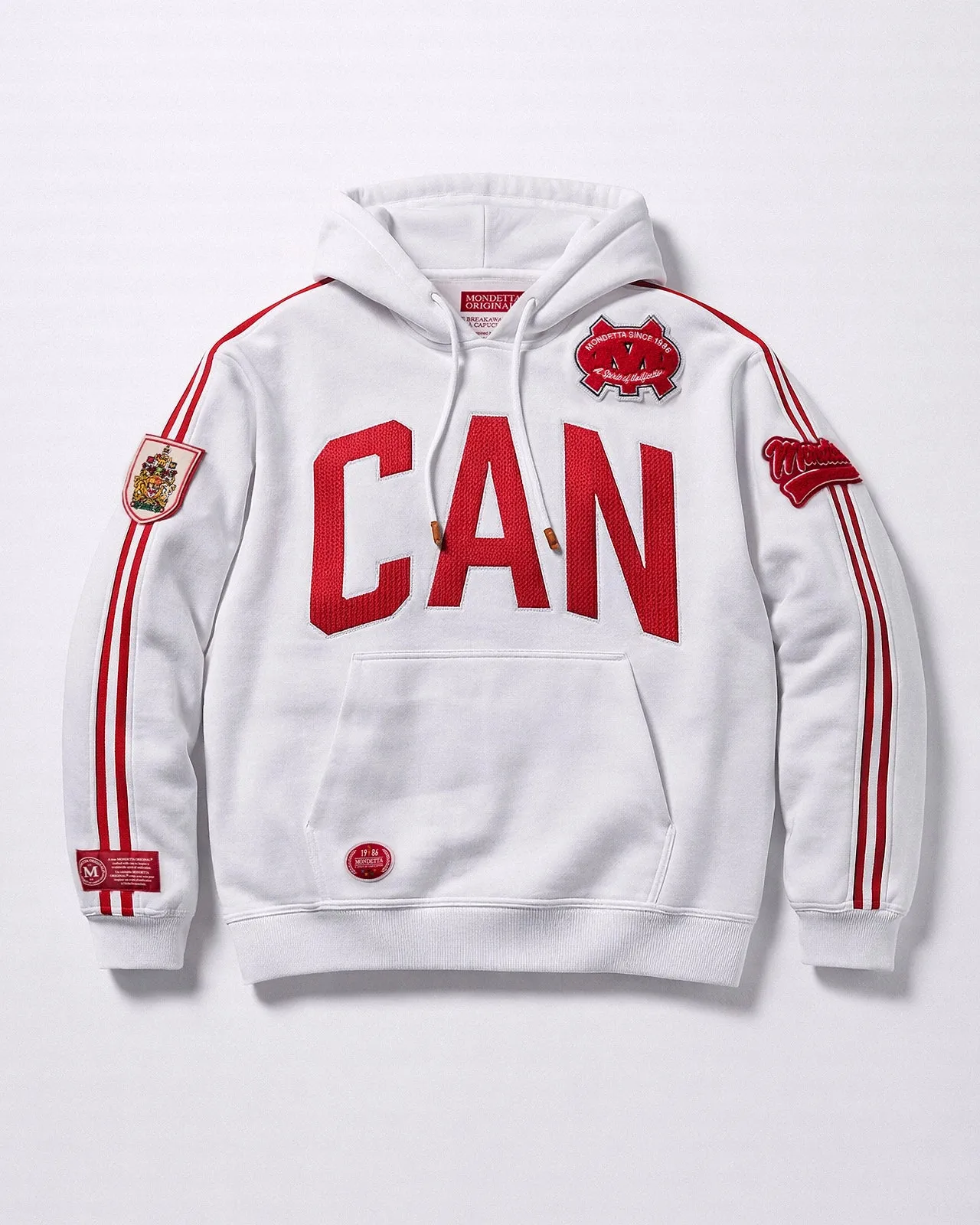The Breakaway Hoodie - Breakaway White/Canada sold by Mondetta product image thumbnail 4