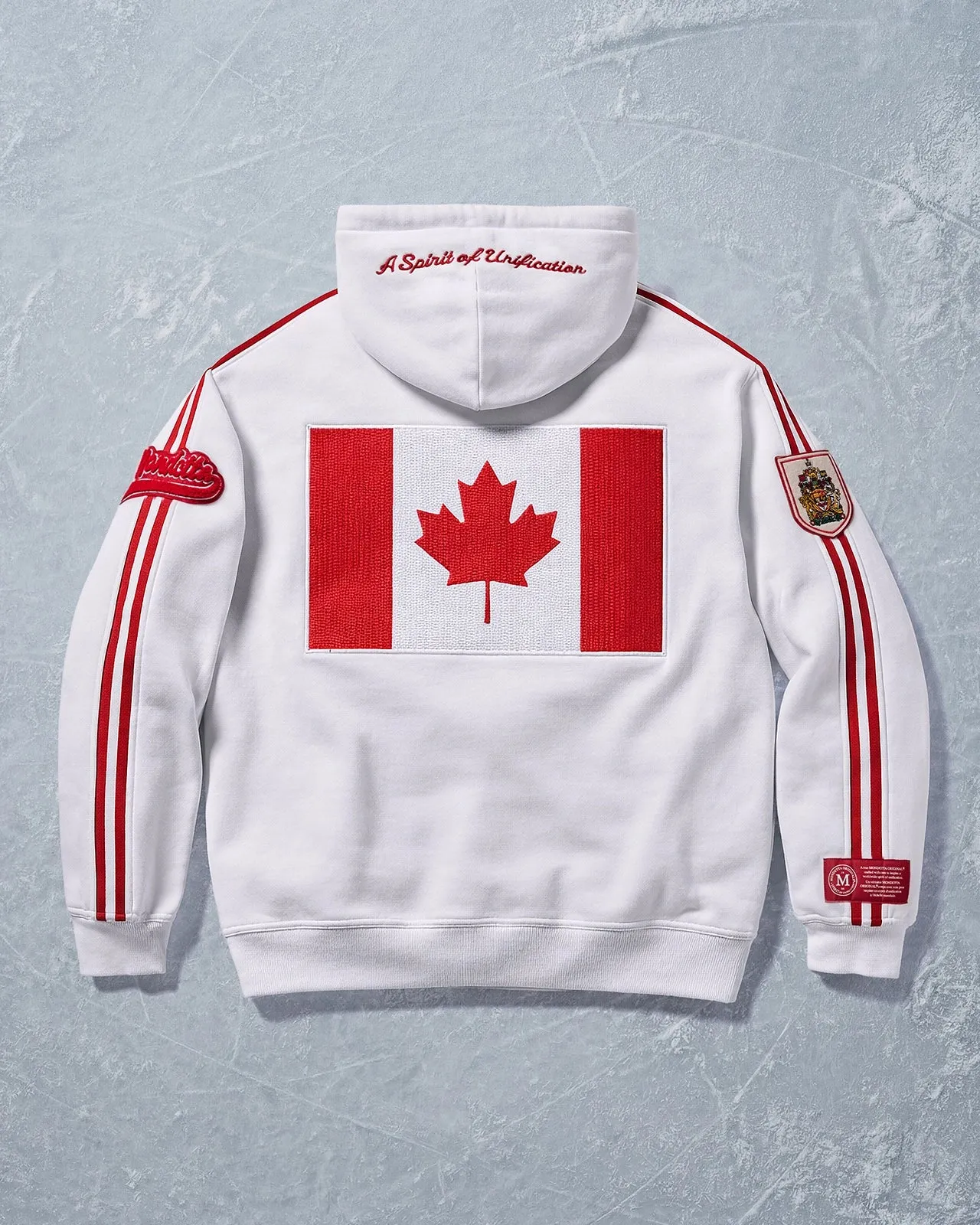 The Breakaway Hoodie - Breakaway White/Canada sold by Mondetta product image thumbnail 2