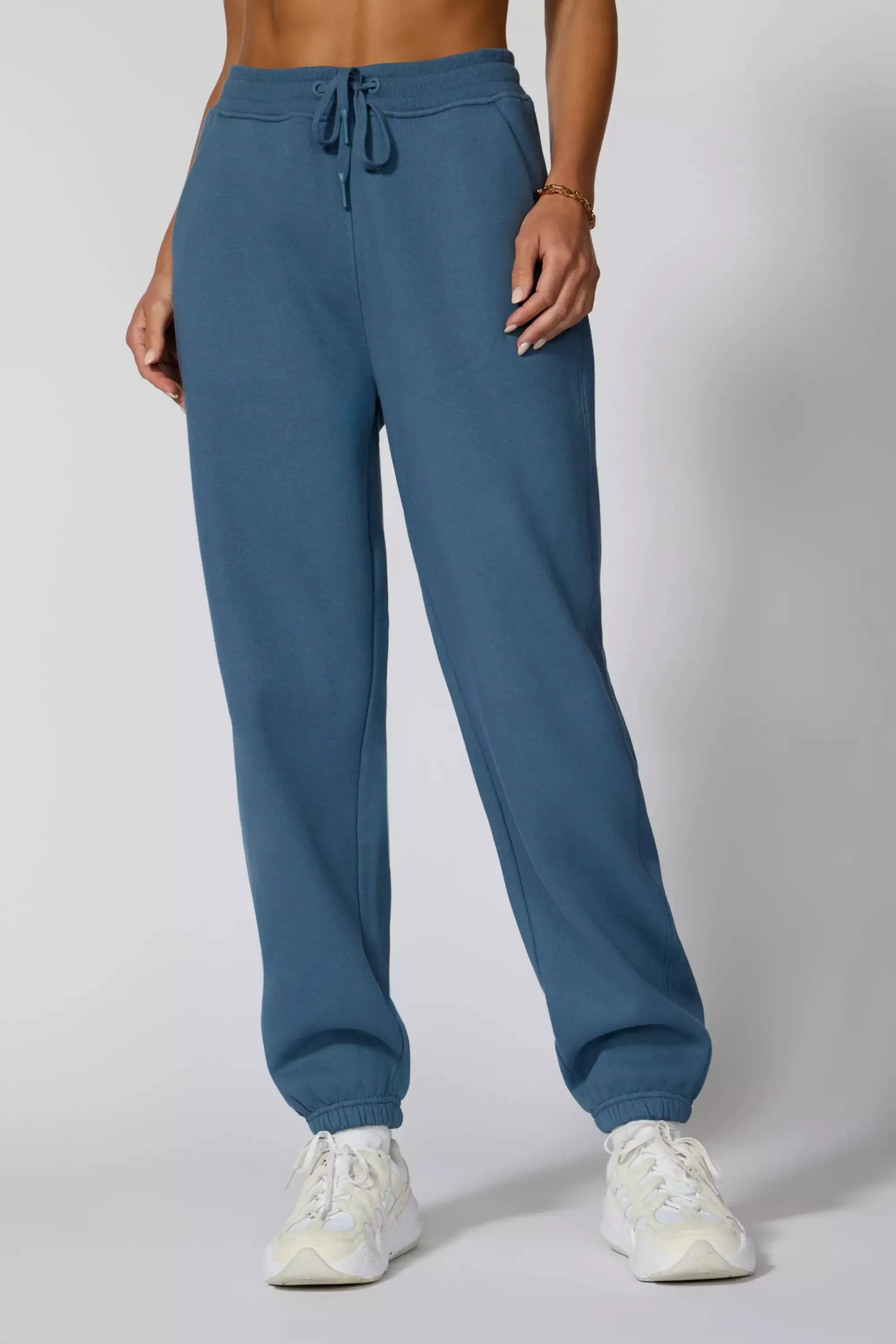 Comfort Fleece Relaxed Jogger - Petrol Blue sold by MPG