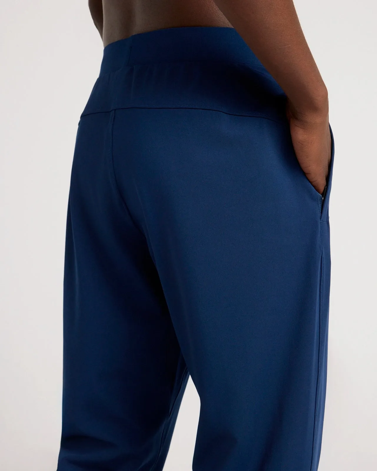 The Active GRS Certified Recycled Poly 29" Stretch Jogger - Dark Denim sold by Mondetta product image thumbnail 5